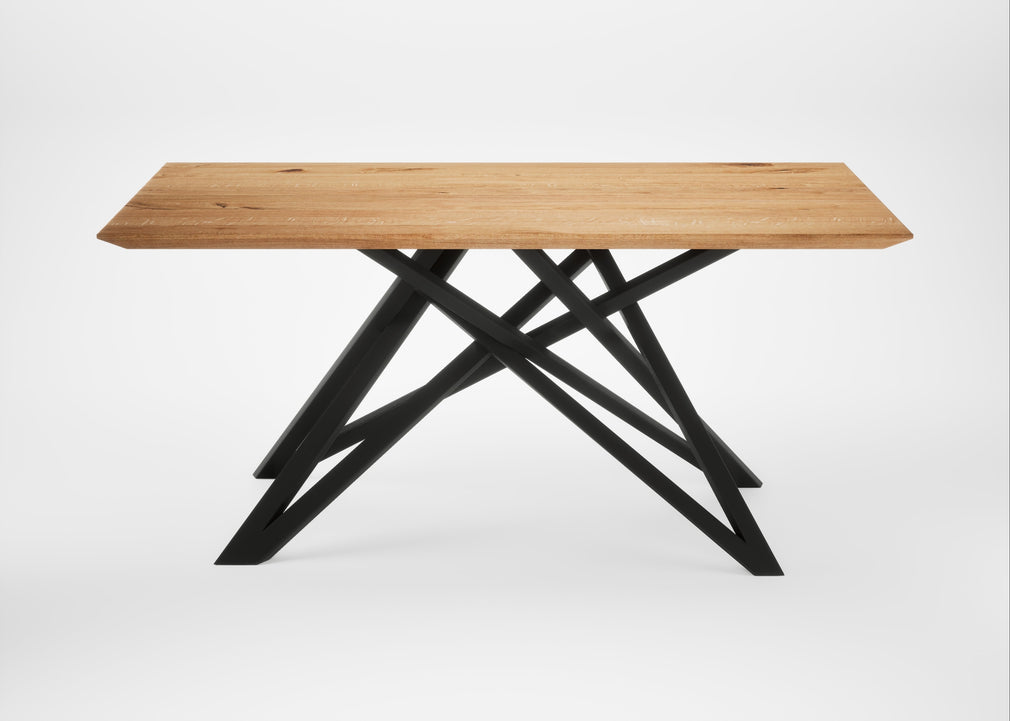 Bespoke Dining Table Vienna Natural Oiled Oak / 160cm / 100cm