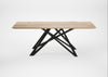 Bespoke Dining Table Vienna Blonde Oiled Oak / 200cm / 90cm