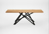 Bespoke Dining Table Vienna Natural Oiled Oak / 200cm / 90cm