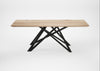 Bespoke Dining Table Vienna Blonde Oiled Oak / 200cm / 100cm