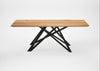 Bespoke Dining Table Vienna Natural Oiled Oak / 200cm / 100cm