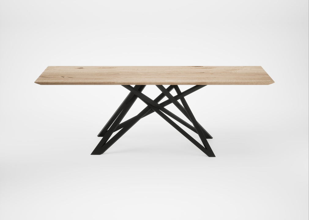 Bespoke Dining Table Vienna Blonde Oiled Oak / 220cm / 90cm