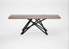 Bespoke Dining Table Vienna Grey Oiled Oak / 220cm / 90cm