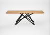 Bespoke Dining Table Vienna Natural Oiled Oak / 220cm / 90cm