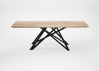 Bespoke Dining Table Vienna Blonde Oiled Oak / 220cm / 100cm
