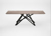 Bespoke Dining Table Vienna Grey Oiled Oak / 220cm / 100cm