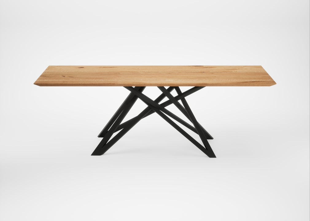 Bespoke Dining Table Vienna Natural Oiled Oak / 220cm / 100cm