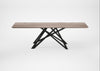 Bespoke Dining Table Vienna Grey Oiled Oak / 240cm / 90cm