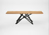 Bespoke Dining Table Vienna Natural Oiled Oak / 240cm / 90cm