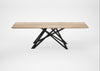 Bespoke Dining Table Vienna Blonde Oiled Oak / 240cm / 100cm
