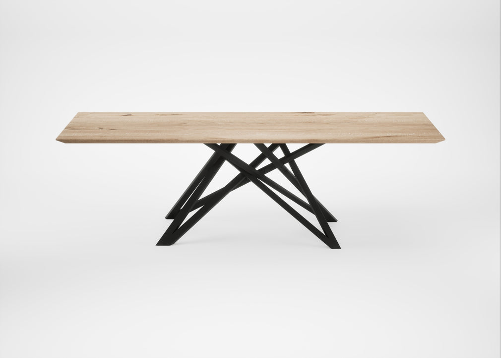 Bespoke Dining Table Vienna Blonde Oiled Oak / 240cm / 100cm