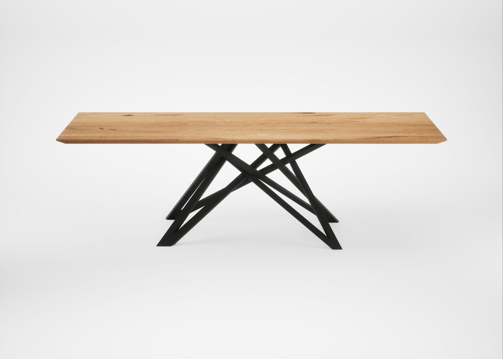 Bespoke Dining Table Vienna Natural Oiled Oak / 240cm / 100cm