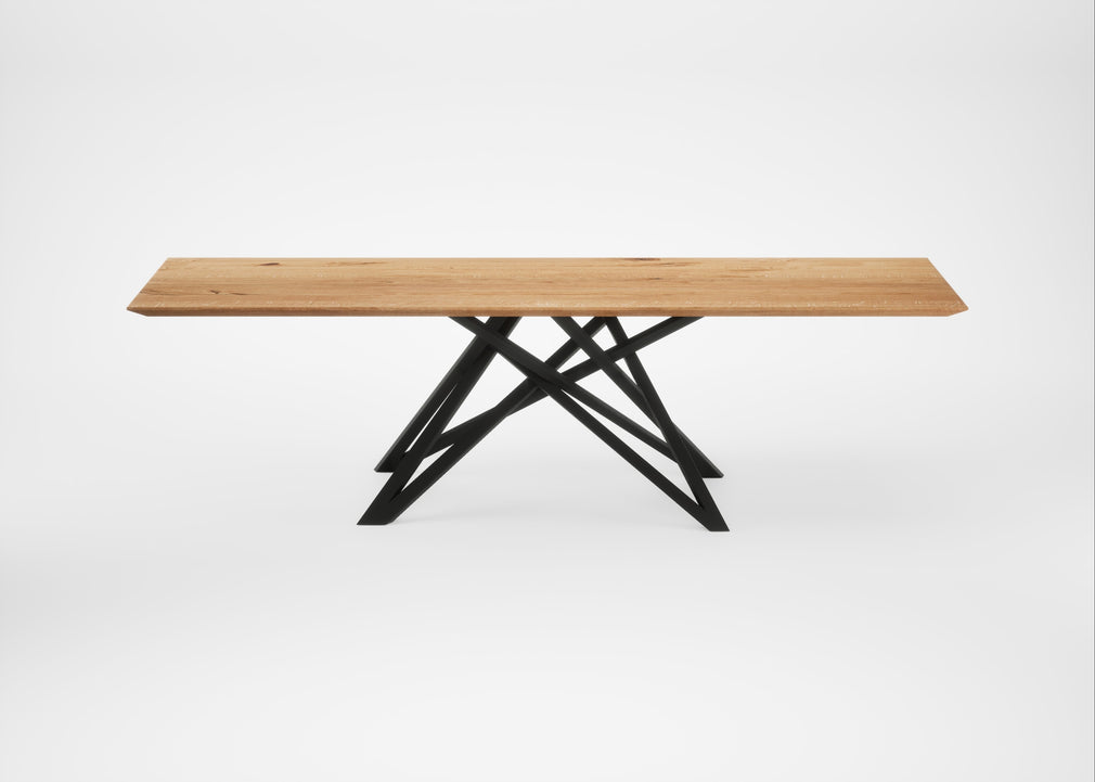Bespoke Dining Table Vienna Natural Oiled Oak / 260cm / 90cm