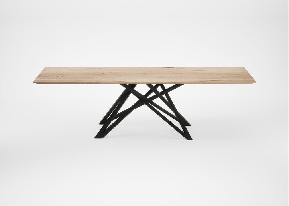 Bespoke Dining Table Vienna Blonde Oiled Oak / 260cm / 100cm