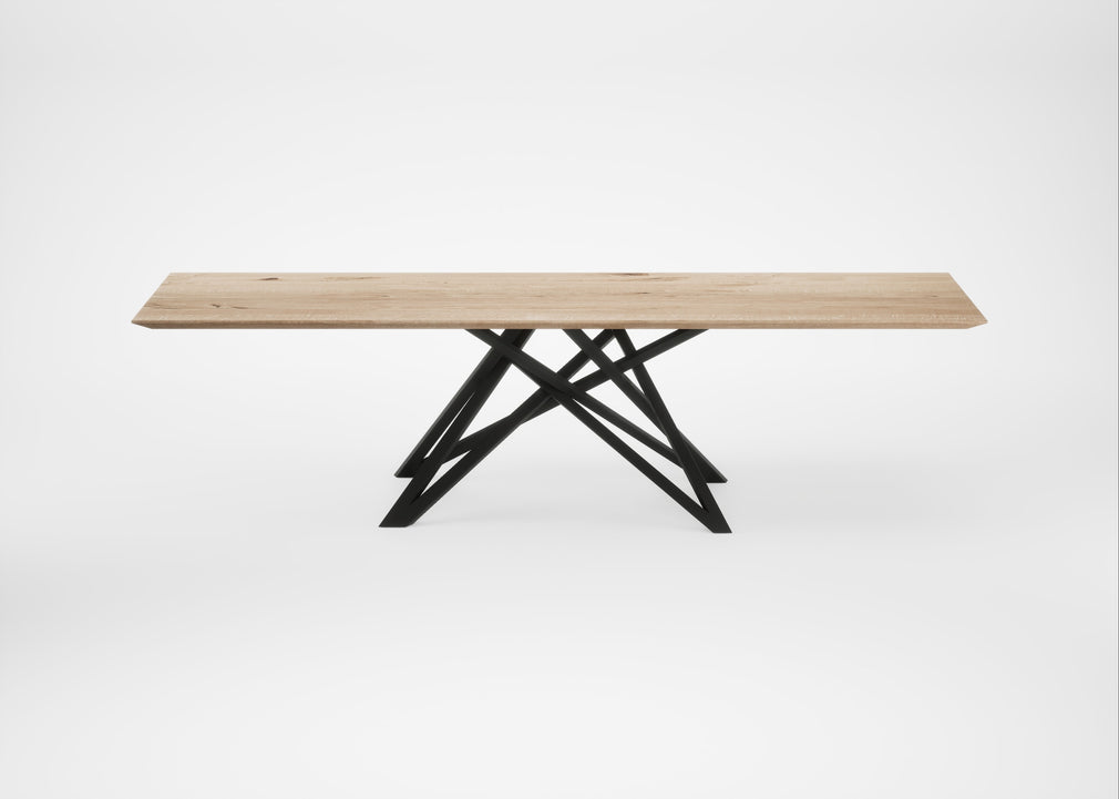Bespoke Dining Table Vienna Blonde Oiled Oak / 280cm / 90cm