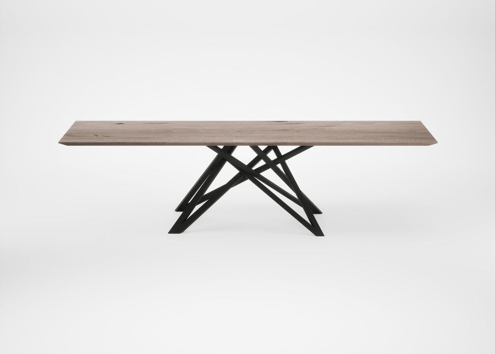 Bespoke Dining Table Vienna Grey Oiled Oak / 280cm / 90cm