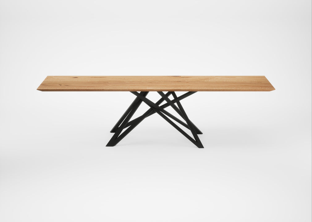 Bespoke Dining Table Vienna Natural Oiled Oak / 280cm / 90cm