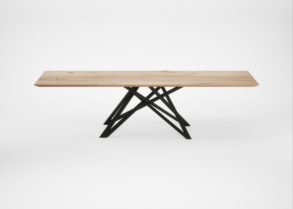Bespoke Dining Table Vienna Blonde Oiled Oak / 280cm / 100cm