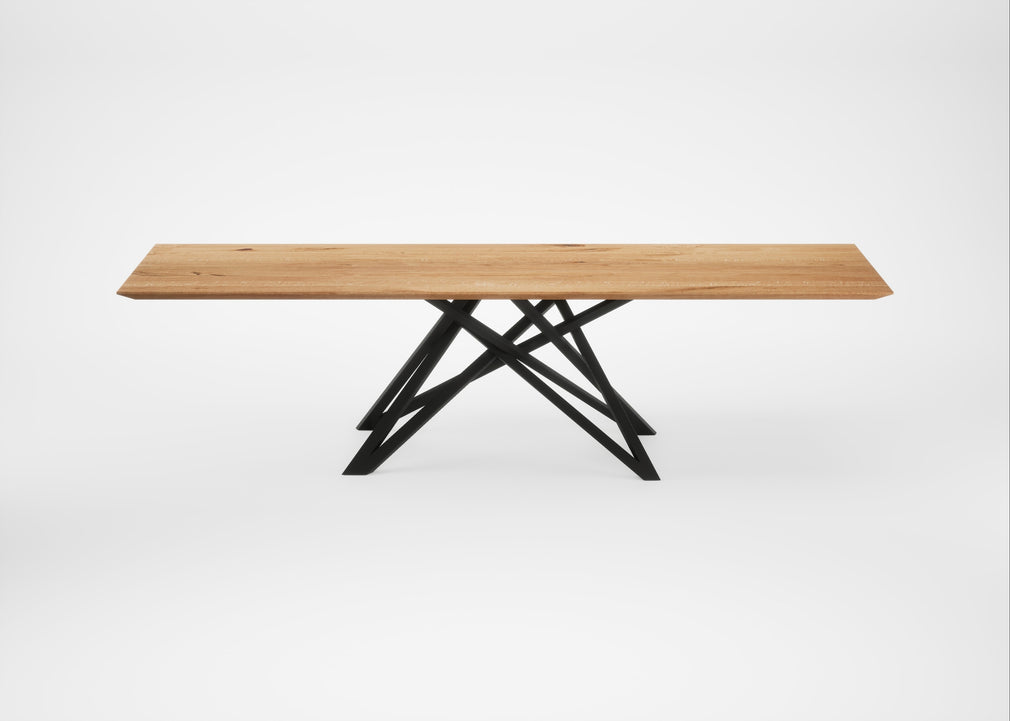 Bespoke Dining Table Vienna Natural Oiled Oak / 280cm / 100cm