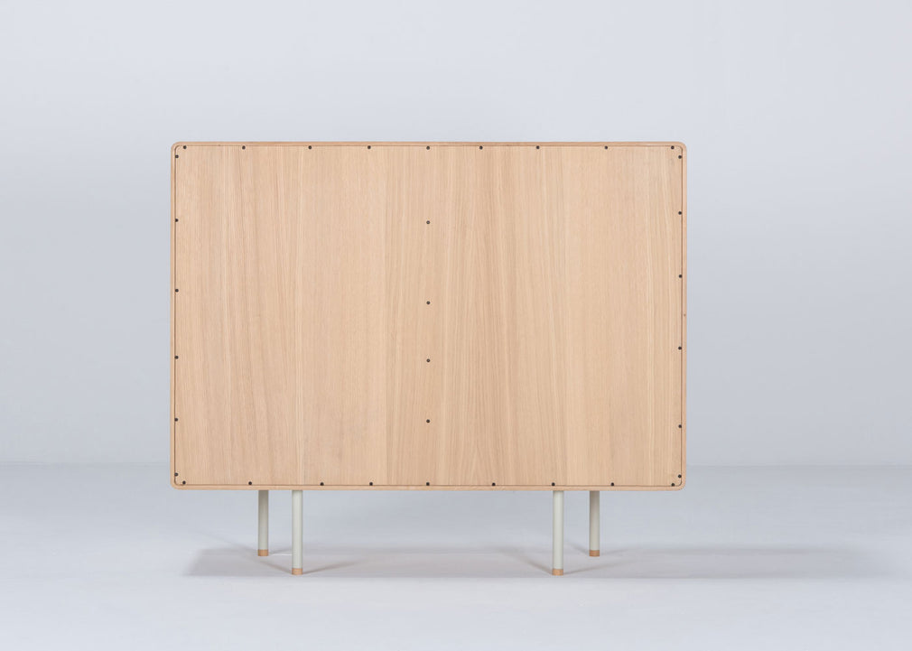 Fina Dresser 118 With Doors Oak Mushroom
