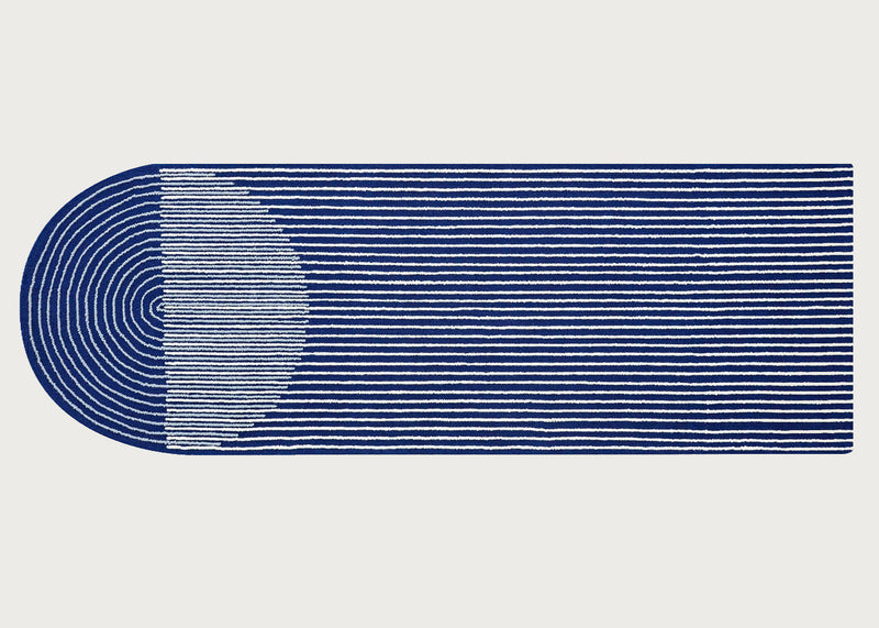 Ply Blue Runner 104 x 300cm