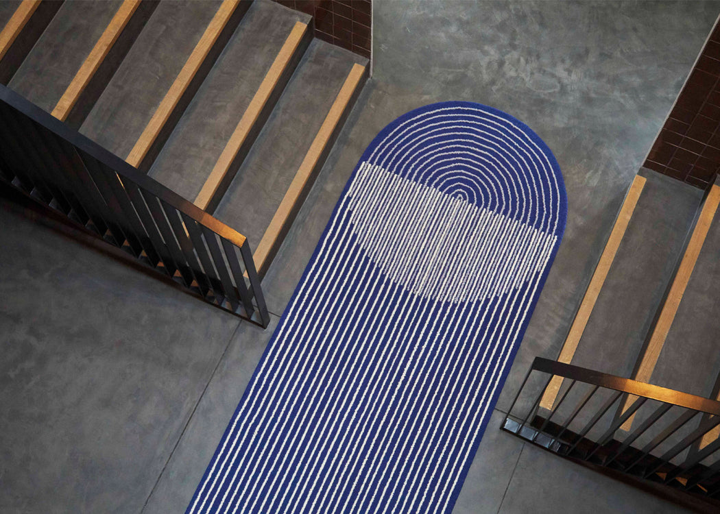 Ply Blue Runner 104 x 300cm