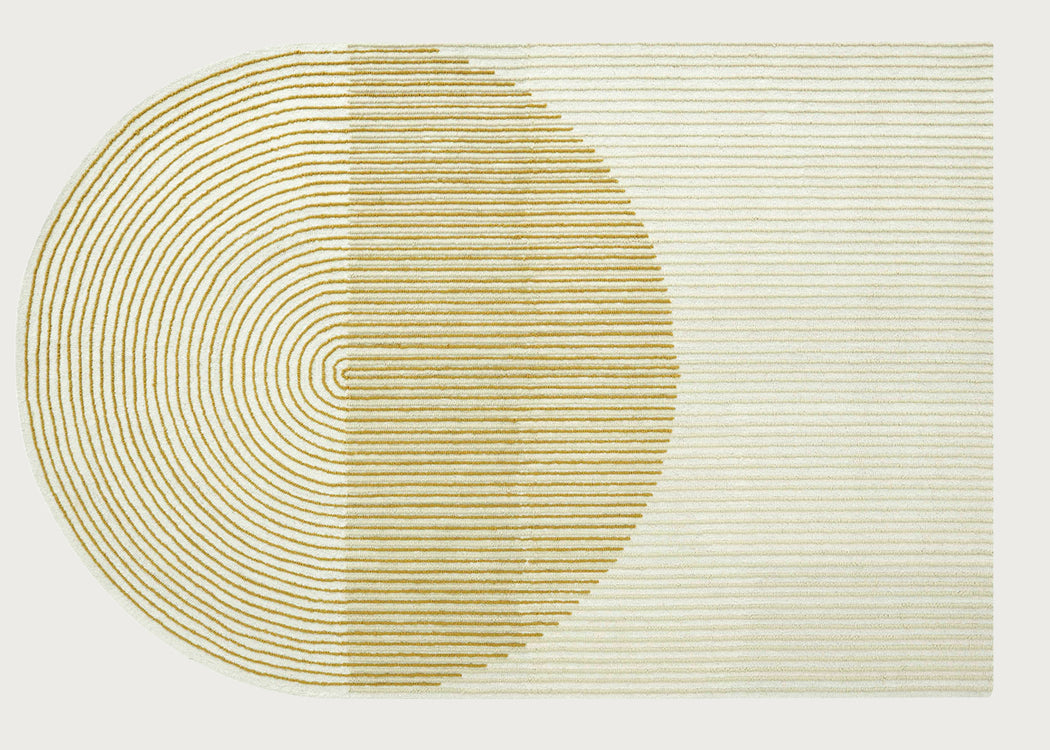 Ply Rug Yellow 204 x 300cm