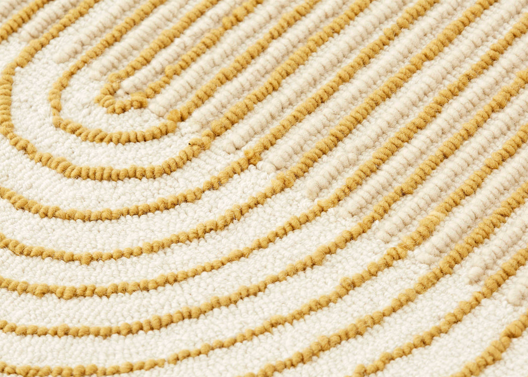 Ply Rug Yellow 204 x 300cm