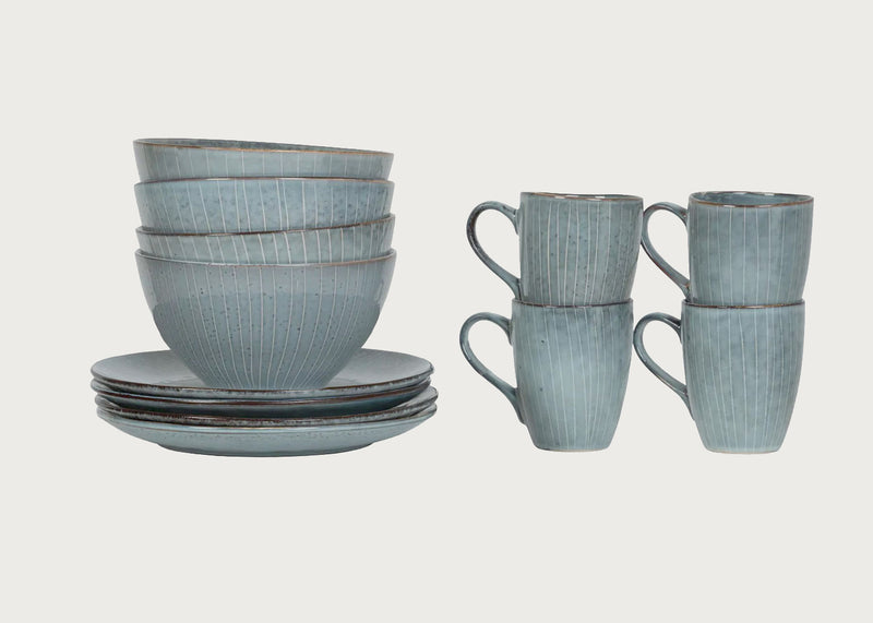 Nordic Sea 12 Piece Breakfast Set