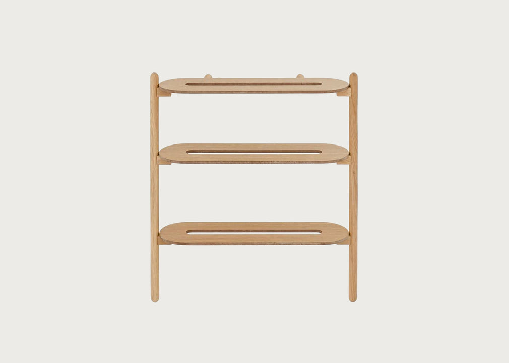 Heel Bar Shoe Tidy - Oak