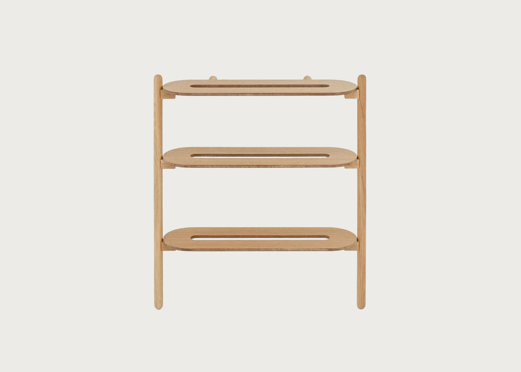 Heel Bar Shoe Tidy - Oak