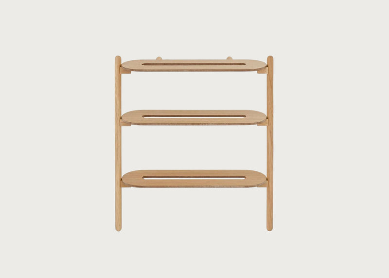 Heel Bar Shoe Tidy - Oak