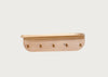 Oak Shelf with Hooks