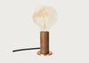 Knuckle Table Lamp with Voronoi I Bulb