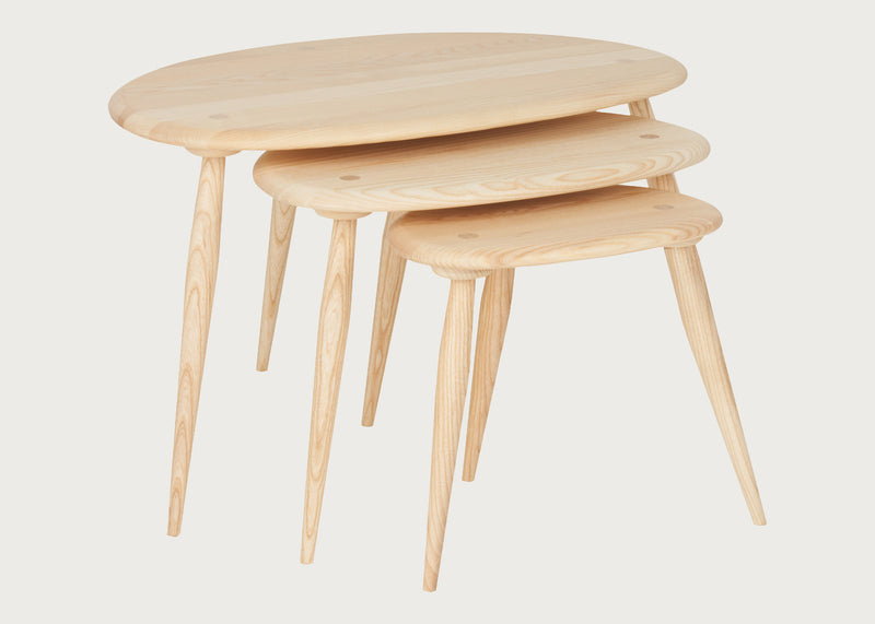Pebble Nest of Tables