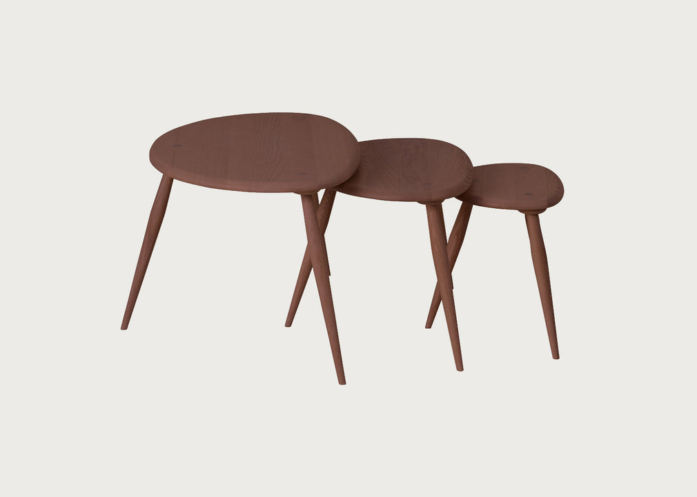 Pebble Nest of Tables