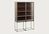 Canaletto 2020 K8 Two Door Display Cabinet Argile Lacquer