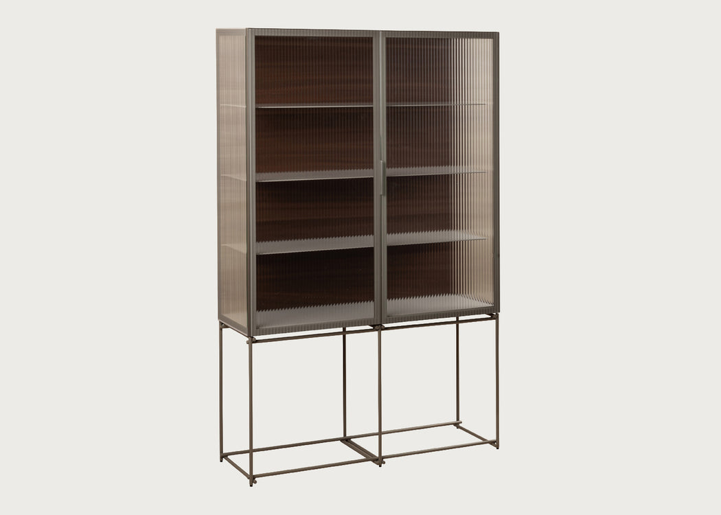 Canaletto 2020 K8 Two Door Display Cabinet Argile Lacquer