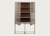 Canaletto 2020 K8 Two Door Display Cabinet Argile Lacquer