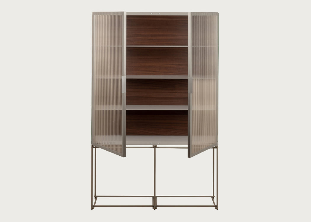 Canaletto 2020 K8 Two Door Display Cabinet Argile Lacquer