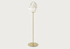 Multi Lite Floor Lamp Brass Base