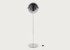 Multi Lite Floor Lamp Chrome Base