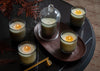 Dusk Petitgrain & Fig Scented Glass Candle