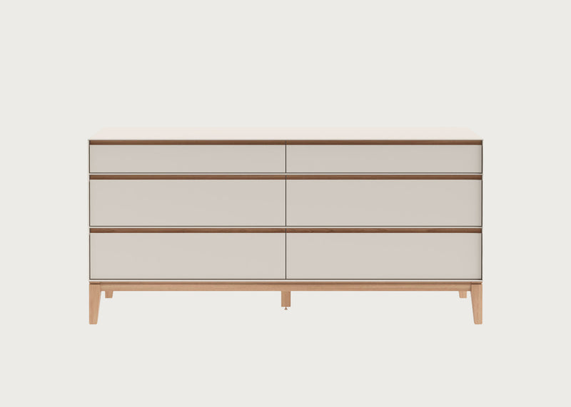 Lars 6 Drawer Chest Wide