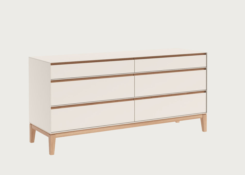 Lars 6 Drawer Chest Wide