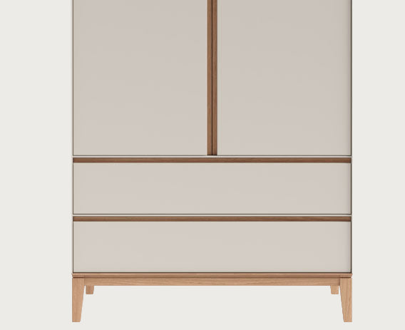 Lars Double Wardrobe