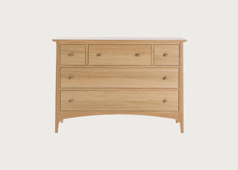Blythe 5 Drawer Chest Oak