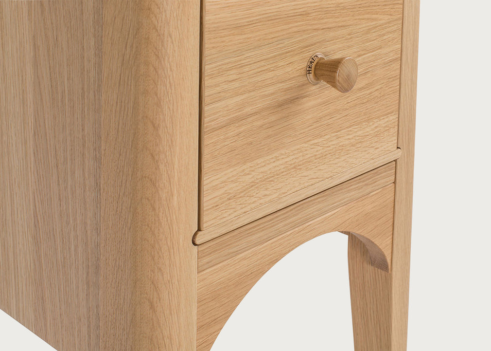 Blythe Compact Bedside Table Oak