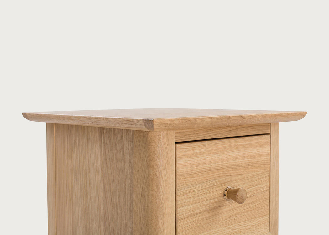 Blythe Compact Bedside Table Oak