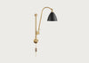 Bestlite BL5 Wall Light Brass Base
